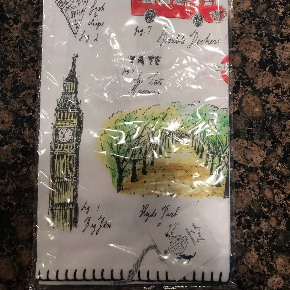 Linea Carta for Anthropologie Tea Towel